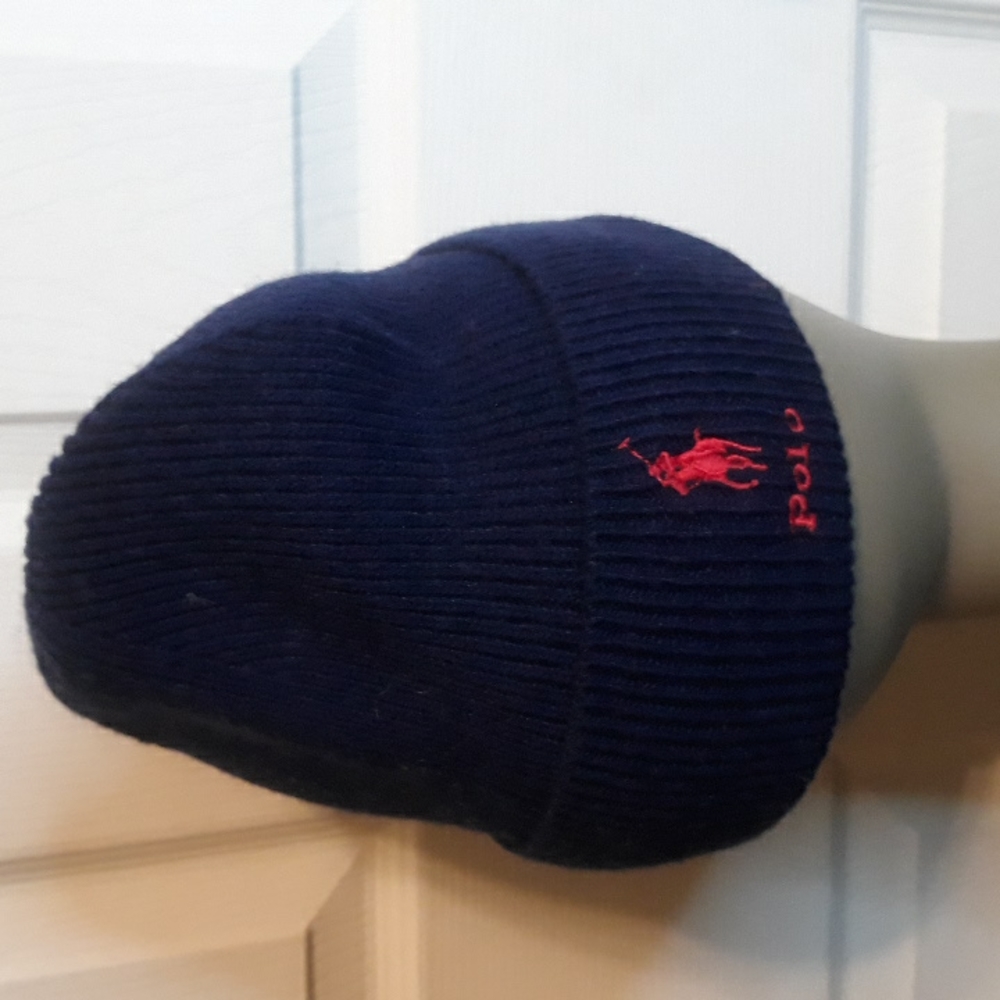 NWT Polo Ralph Lauren Beanie - Hunter Navy
